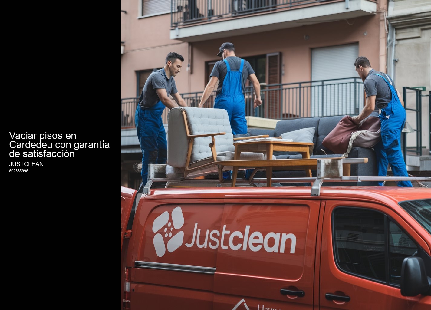 Proceso profesional de vaciado para casos de síndrome de Diógenes