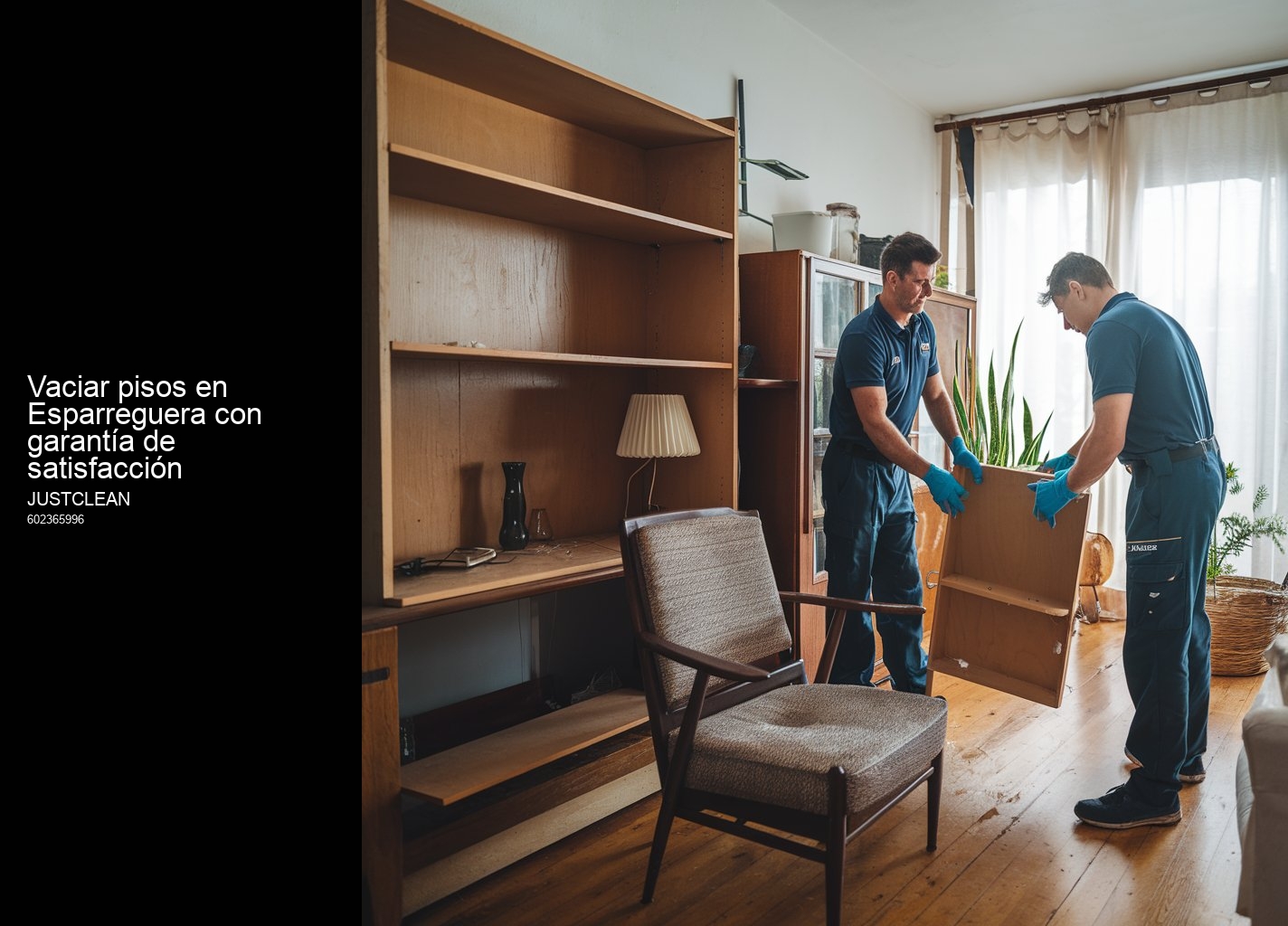 Vaciar pisos en Esparreguera con garantía de satisfacción
