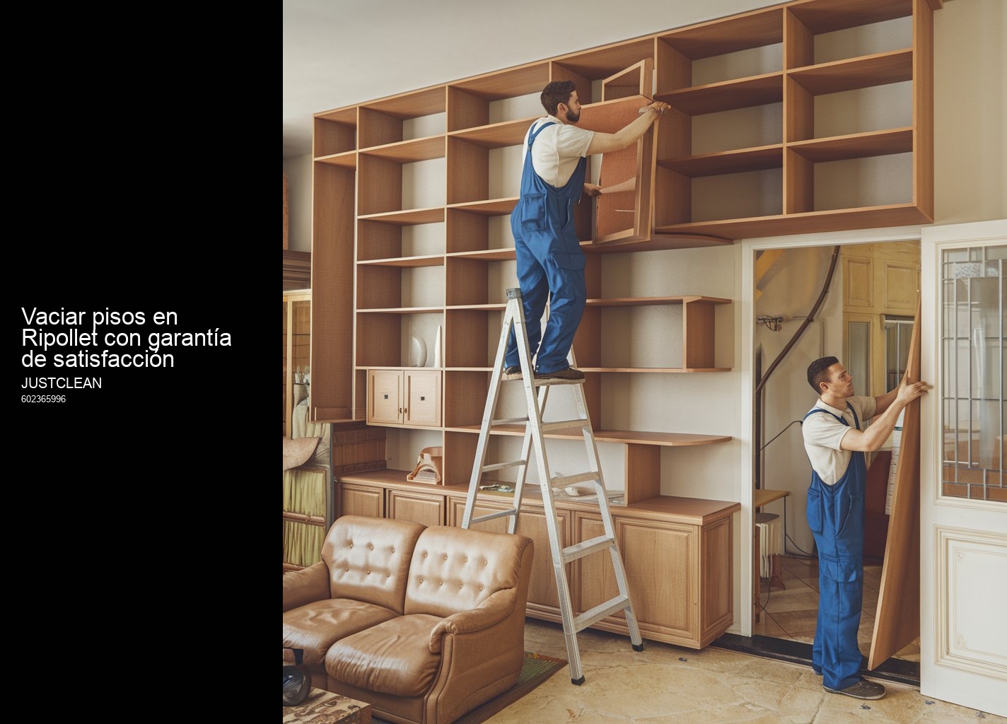 Pasos para vender muebles antiguos o vintage en Ripollet con JustClean