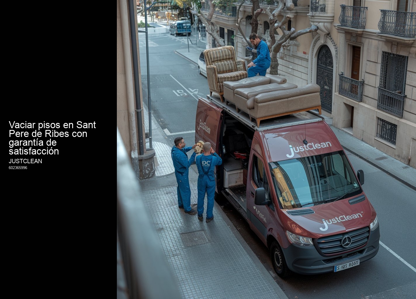 Vaciar pisos en Sant Pere de Ribes con garantía de satisfacción