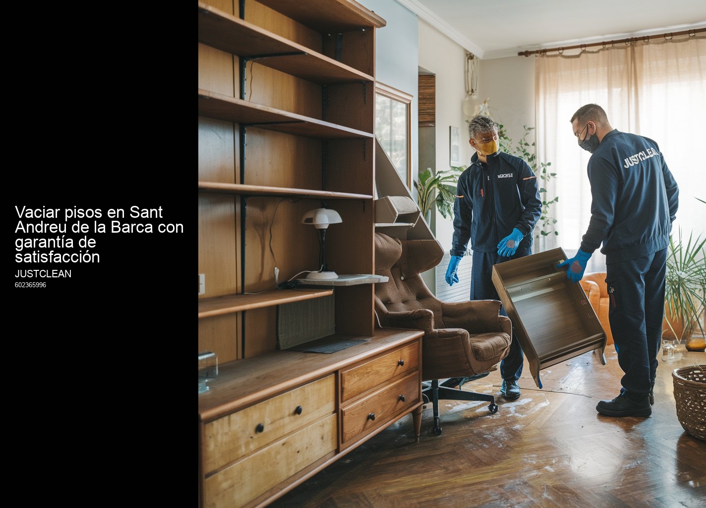 Vaciar pisos en Sant Andreu de la Barca con garantía de satisfacción
