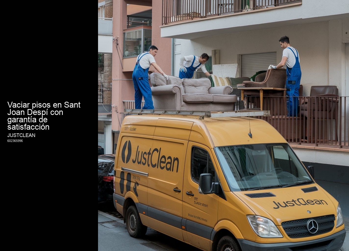¿Por qué elegir JustClean para vaciados de piso?