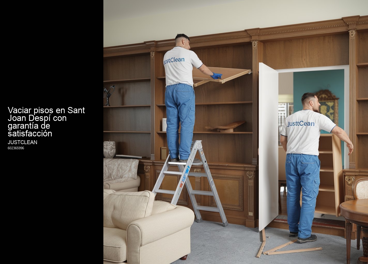 Ventajas de vender muebles usados a JustClean en Sant Joan Despí